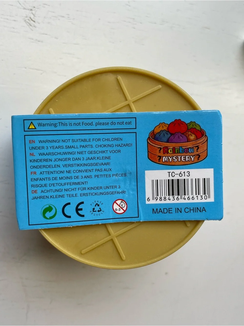 Orange Squishy Bun Rainbow Mystery Sugar Edition